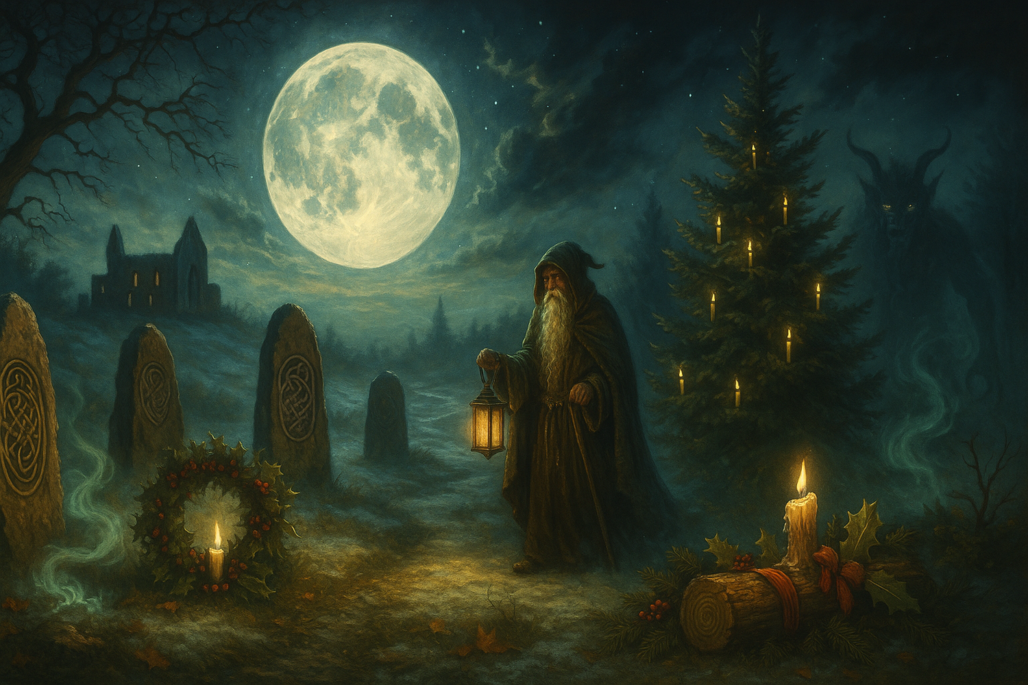 The Mystical Origins of December: Ancient Folklore, Pagan Magic & Winter Spirits