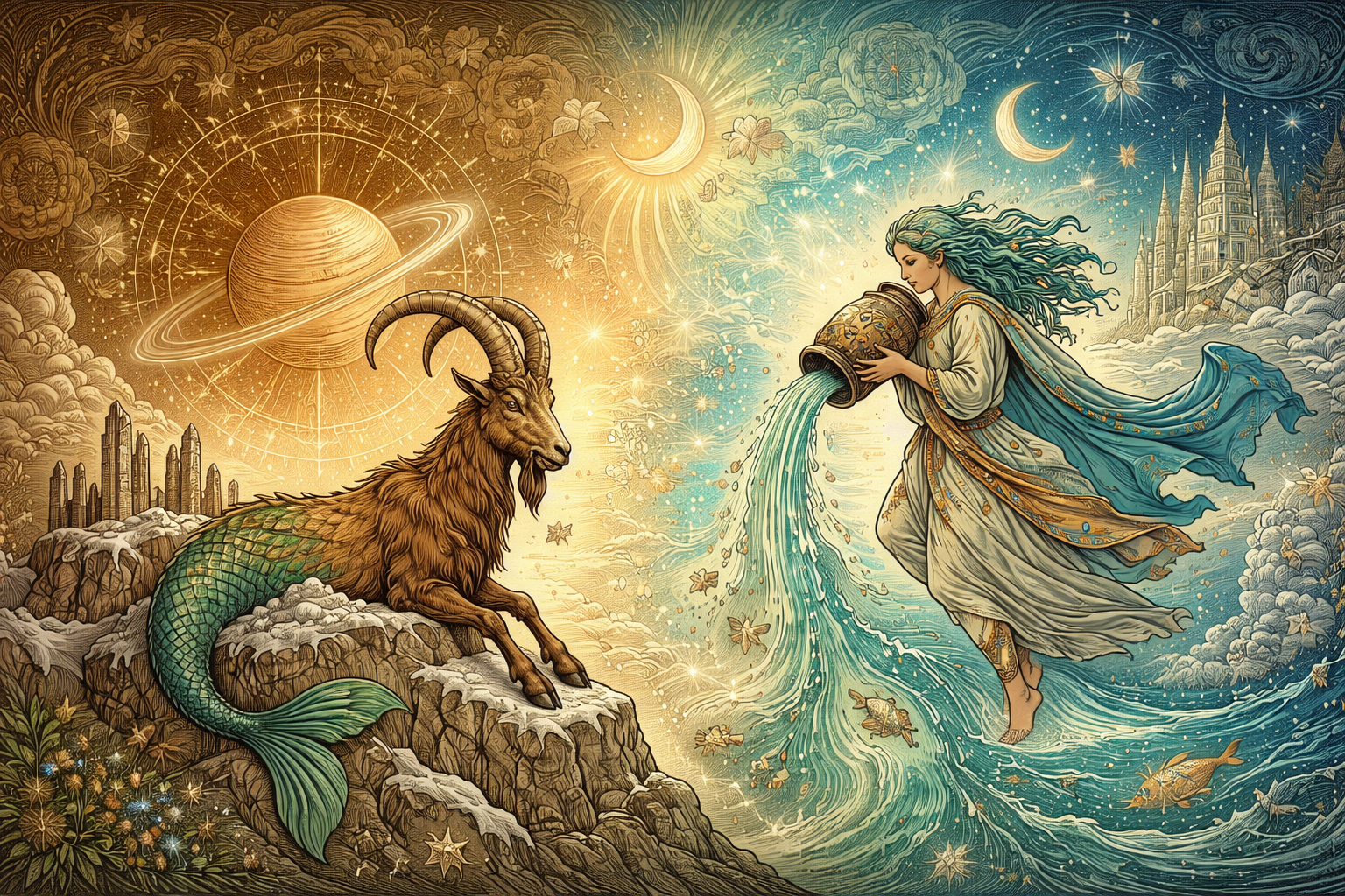 Capricorn to Aquarius Cusp: What It Means to Shift from Structure to Vision