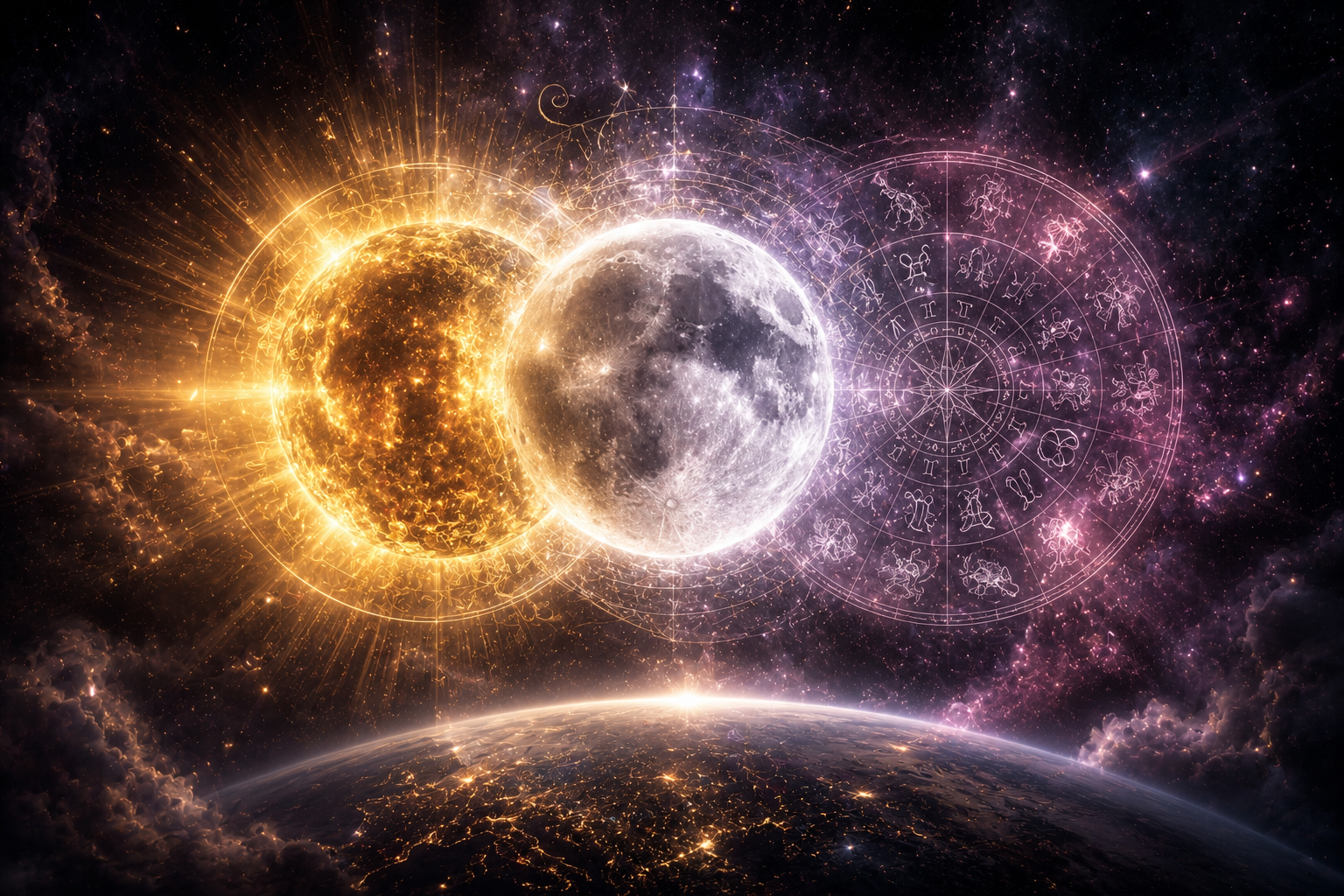 Sun, Moon & Rising: What Your Big Three Actually Mean
