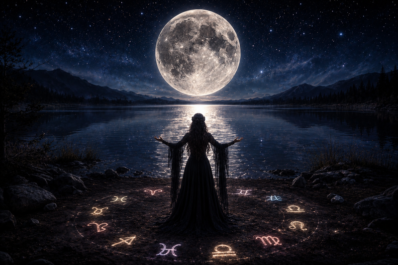 Full Moon Rituals for Every Zodiac Sign