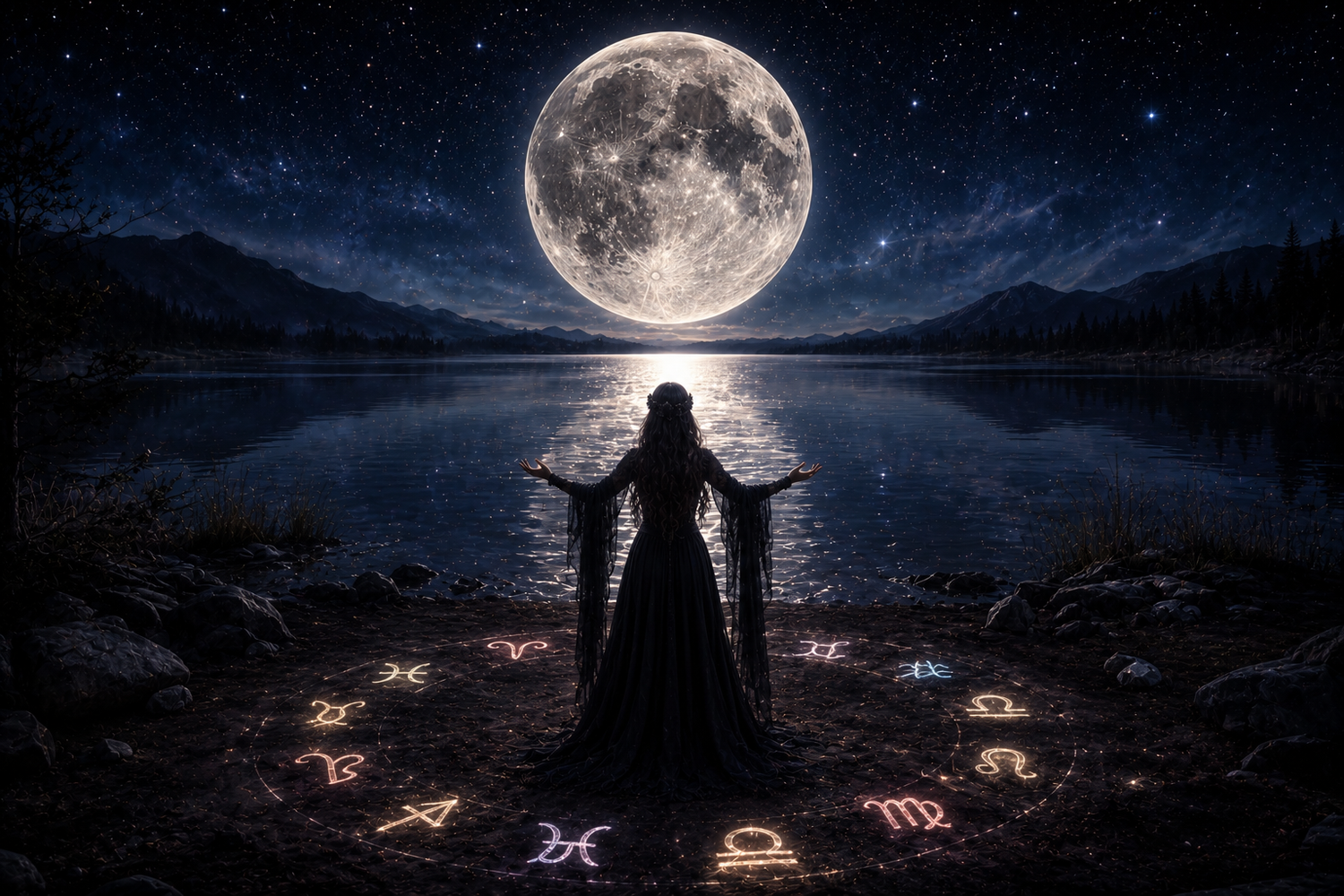 Full Moon Rituals for Every Zodiac Sign