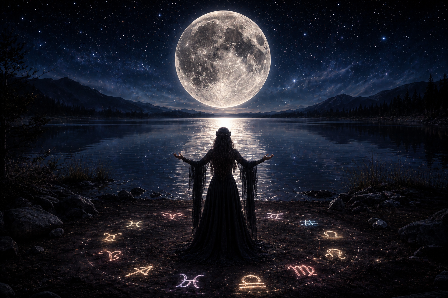 Full Moon Rituals for Every Zodiac Sign