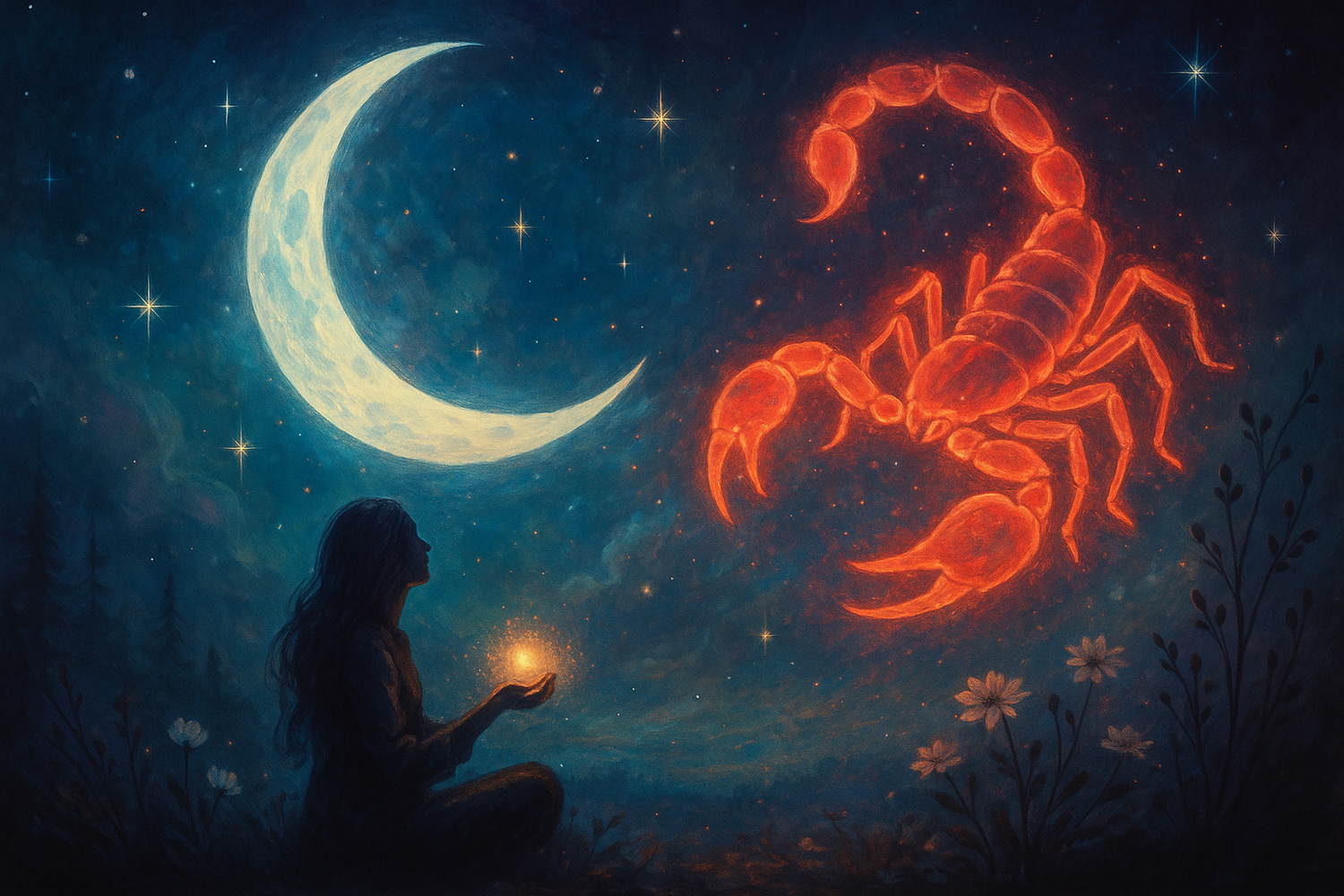 New Moon in Scorpio: Shadow Work, Cleansing, and Setting Intentions for Renewal