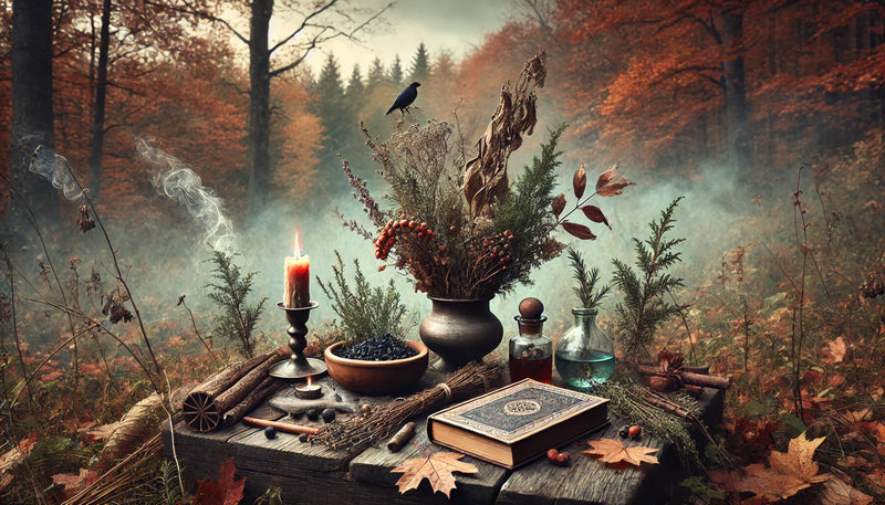 Mystical Herbs for November: Using Mugwort, Juniper, and Rosemary in Rituals