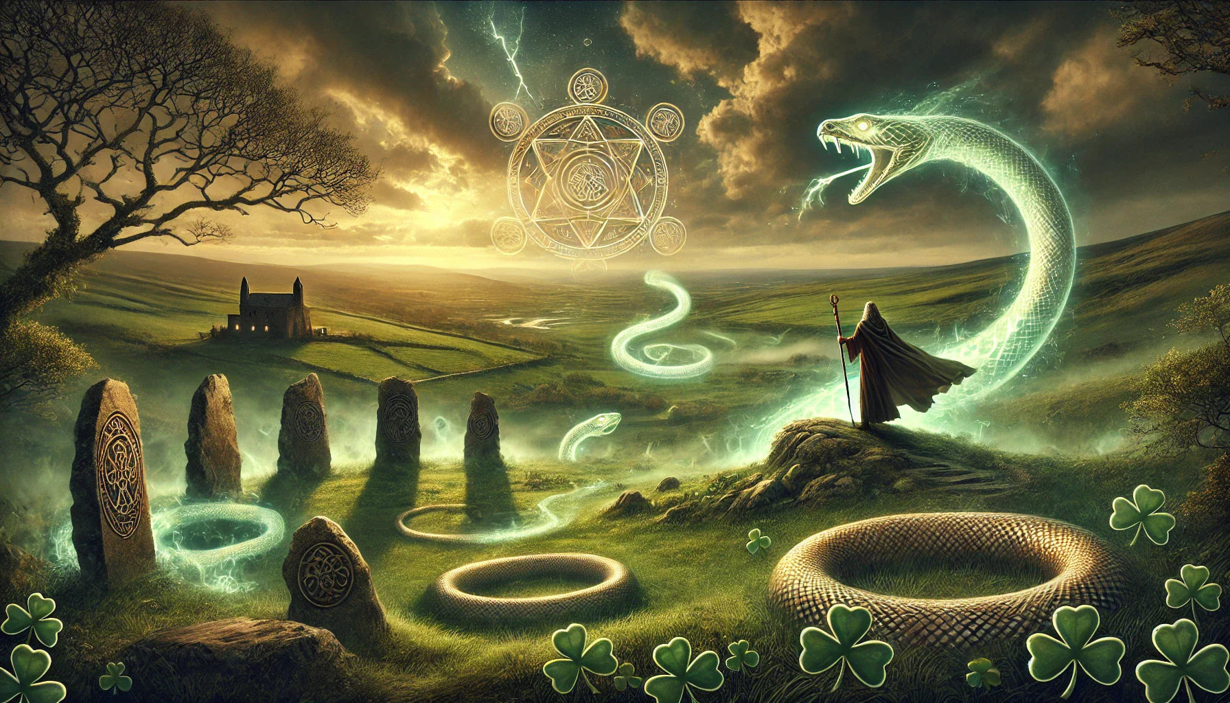 The Hidden Pagan Roots of St. Patrick’s Day: Snakes, Serpents, and the Rise of Christianity