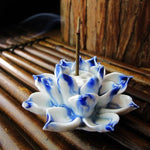 Ceramic Lotus Incense Burner - Wicked Mystics