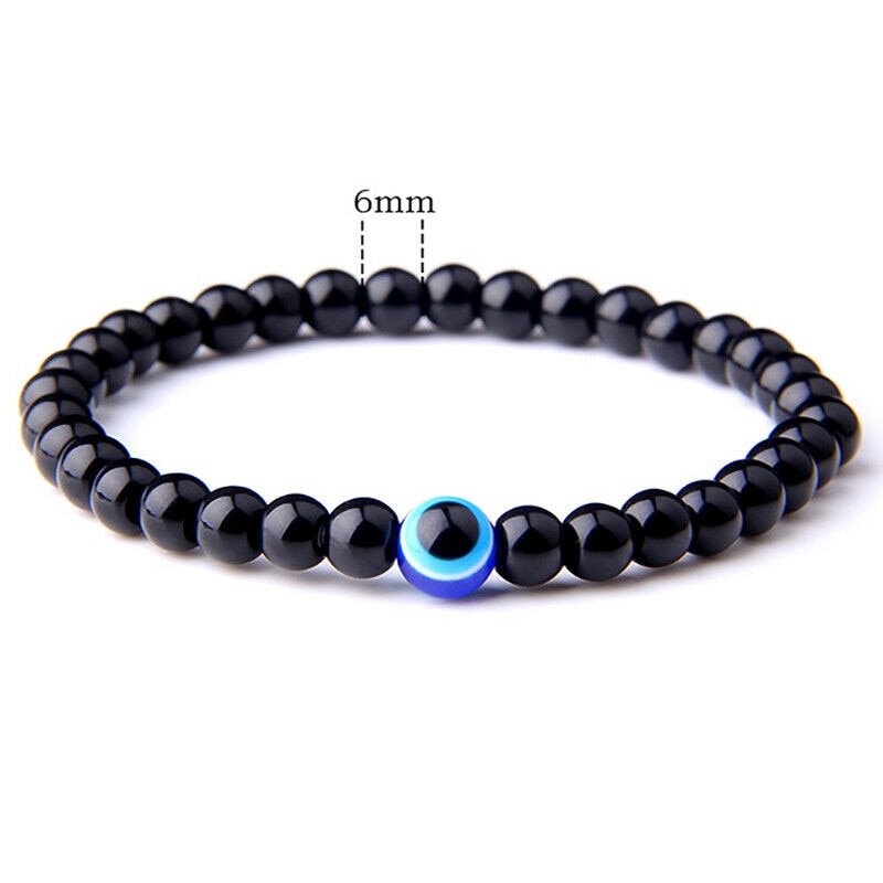 Evil Eyes Bracelet Obsidian Bracelet - Wicked Mystics