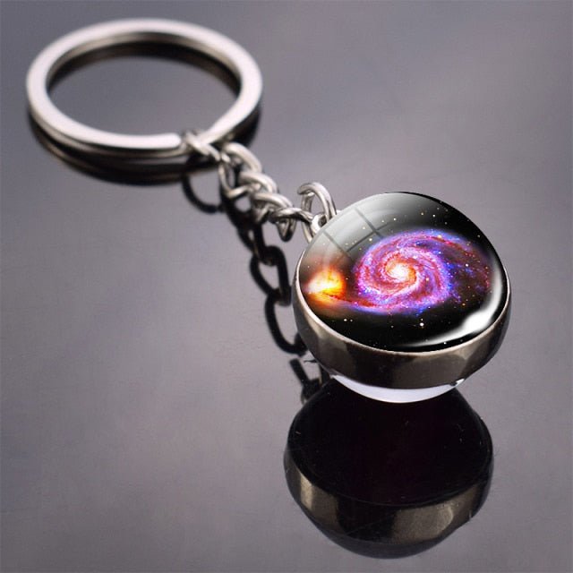Galaxy & Planet Keychain – Wicked Mystics