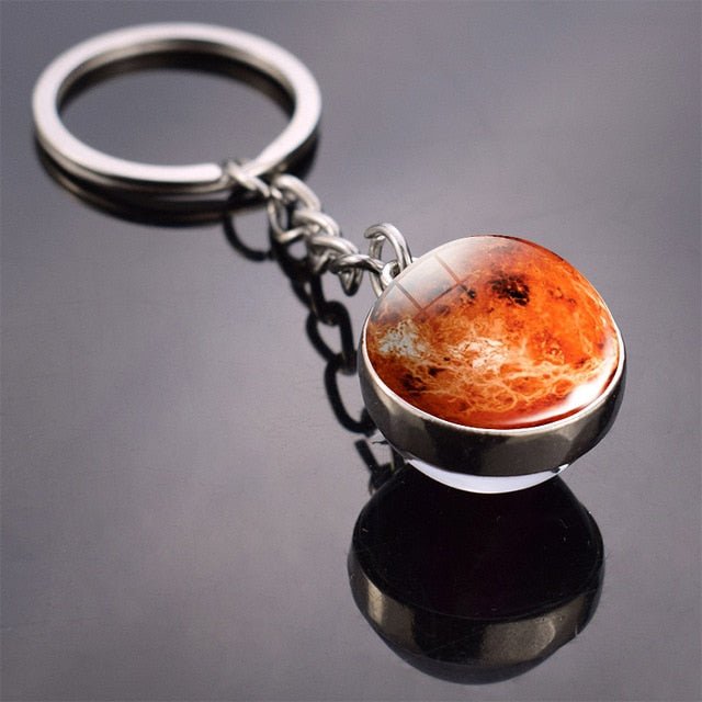 Galaxy &amp; Planet Keychain - Wicked Mystics