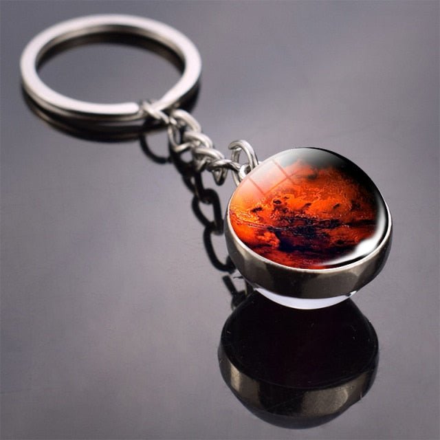 Galaxy &amp; Planet Keychain - Wicked Mystics