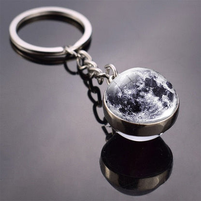 Galaxy &amp; Planet Keychain - Wicked Mystics