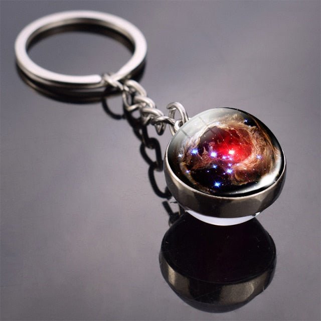 Galaxy &amp; Planet Keychain - Wicked Mystics