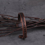 Handmade Nordic Rune Bangle - Wicked Mystics