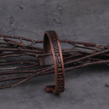 Handmade Nordic Rune Bangle - Wicked Mystics