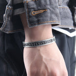 Handmade Nordic Rune Bangle - Wicked Mystics