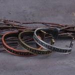 Handmade Nordic Rune Bangle - Wicked Mystics