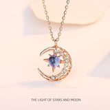 Light Of Stars And Moon Necklace - Wicked Mystics