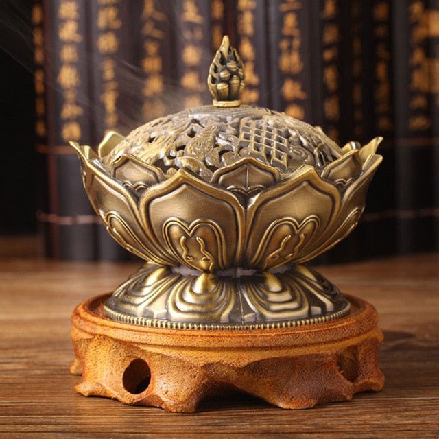 Lotus Flower Incense Burner - Wicked Mystics