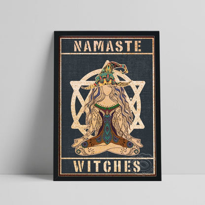 Namaste Witches Wall Art - Wicked Mystics