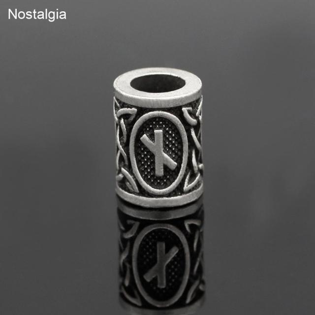 Nordic Runes Beaded Cuff Bracelet - Wicked Mystics