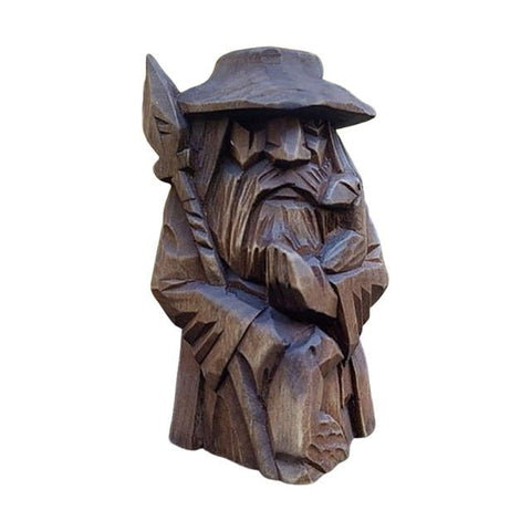 Odin Thor Tyr Ulfhednar Norse Pagan Resin Viking Statue For Home Outdoor Garden Decoration - Wicked Mystics