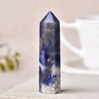 Reiki Stone Obelisk - Wicked Mystics