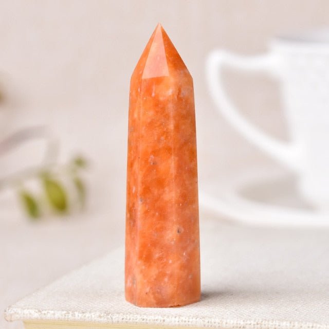 Reiki Stone Obelisk - Wicked Mystics