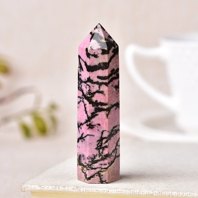 Reiki Stone Obelisk - Wicked Mystics