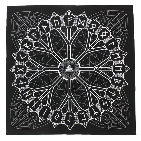 Runes Tarot Tablecloth | Wicked Mystics