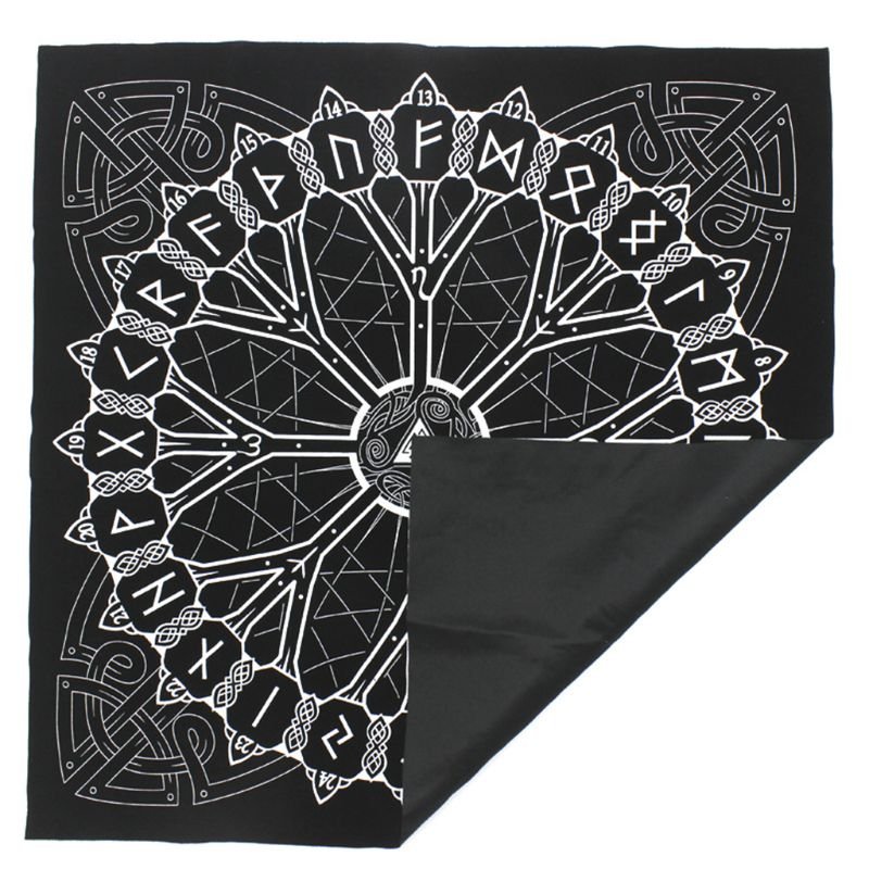 Runes Tarot Tablecloth - Wicked Mystics