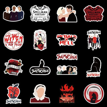 Sabrina Witch Stickers - Wicked Mystics