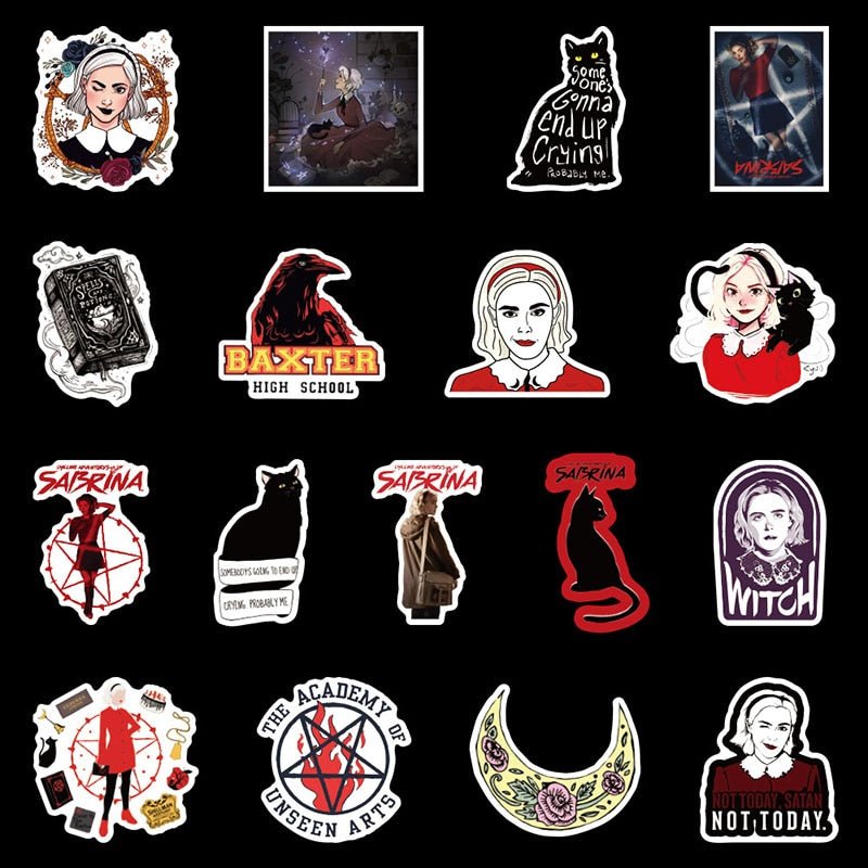 Sabrina Witch Stickers - Wicked Mystics