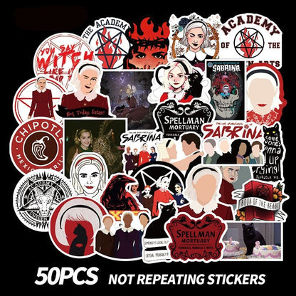 Sabrina Witch Stickers - Wicked Mystics