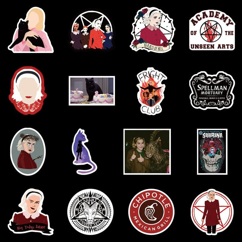 Sabrina Witch Stickers - Wicked Mystics