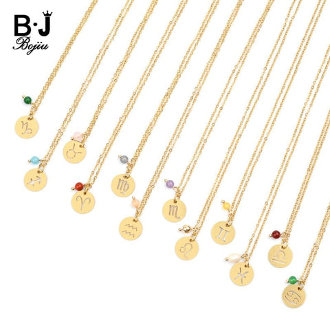 Star Zodiac Sign 12 Constellation Pendants - Wicked Mystics