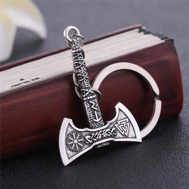 Viking Axe Key Chain - Wicked Mystics