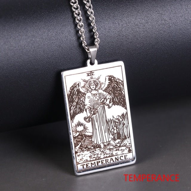 Wicca Tarot Card Pendant - Wicked Mystics