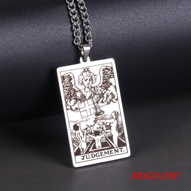 Wicca Tarot Card Pendant - Wicked Mystics