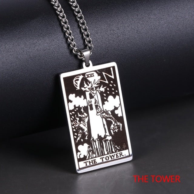 Wicca Tarot Card Pendant - Wicked Mystics