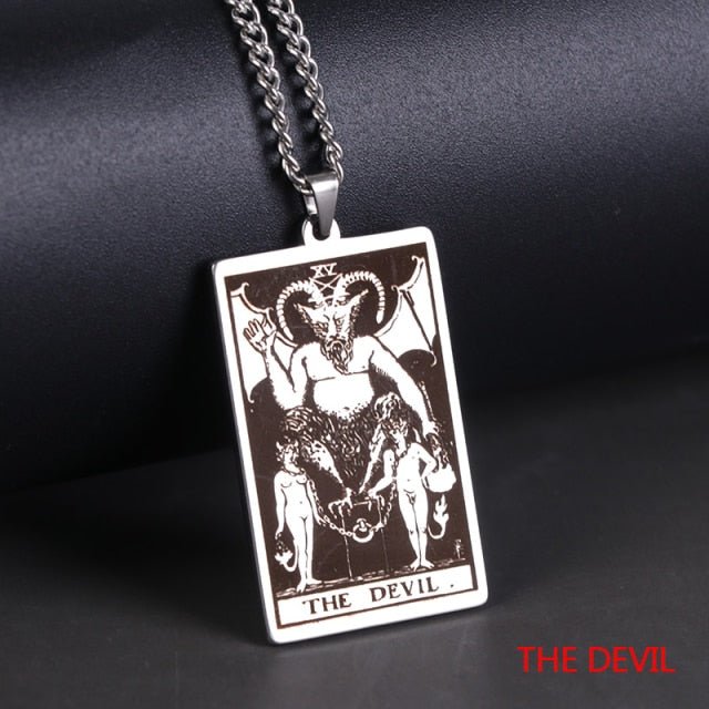 Wicca Tarot Card Pendant - Wicked Mystics