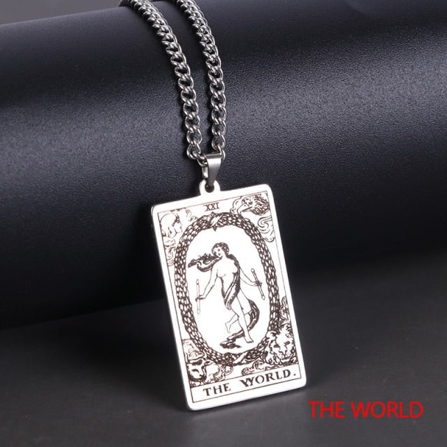 Wicca Tarot Card Pendant - Wicked Mystics